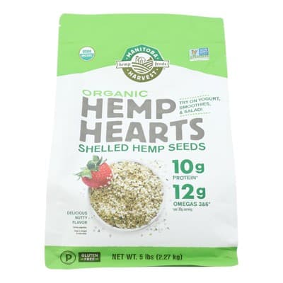 Manitoba Harvest Organic Shelled Hemp Hearts