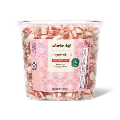 Holiday Soft Peppermint Puff Candy - Favorite Day&#8482;