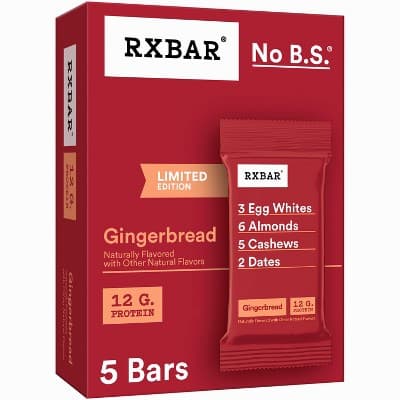 Rxbar Gingerbread Protein Bars