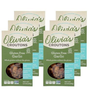 Olivia'S - Croutons Garlic Gluten Free