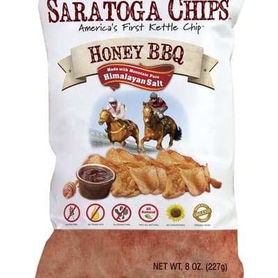 Saratoga Chips Kettle Chips, Honey Bbq
