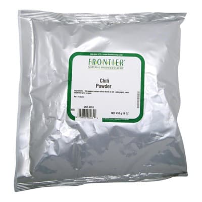 Frontier Co-Op Chili Powder Seasoning Blend Salt Free