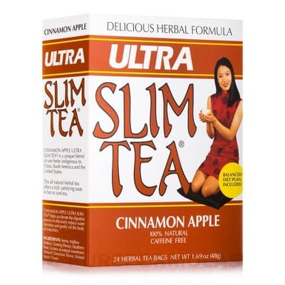 Hobe Labs Ultra Slim Cinnamon Apple Tea -24 Bags