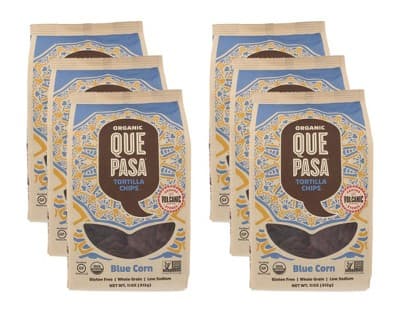Que Pasa Blue Corn Tortilla Chips
