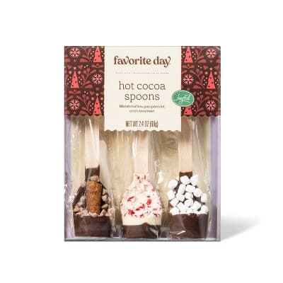 Holiday Hot Cocoa Spoons Marshmallow, Peppermint, And Cinnamon - Favorite Day&#8482;