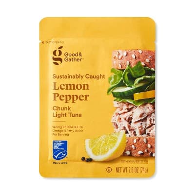 Lemon Pepper Chunk Light Tuna - Good &#38; Gather&#8482;