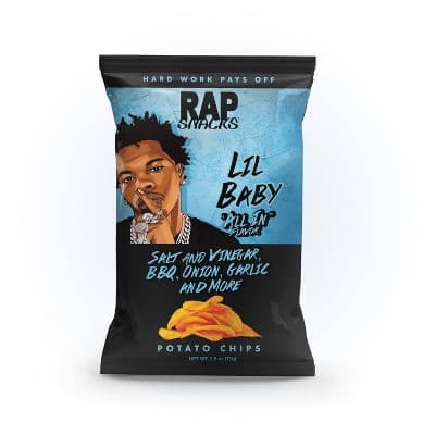 Rap Snacks All In Potato Chips - Lil Baby &#8211;