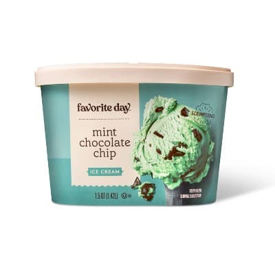 Mint Chocolate Chip Ice Cream - Favorite Day™