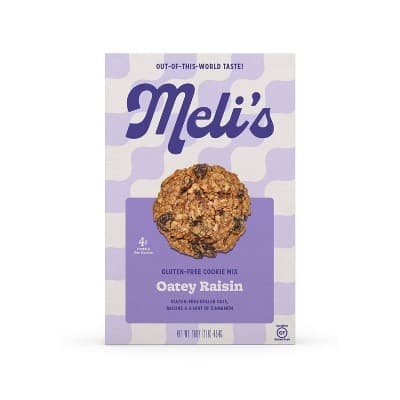 Meli&#39;S Oatey Raisin Gluten Free Cookie Mix