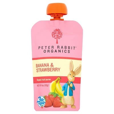 Peter Rabbit Organics Banana &#38; Strawberry
