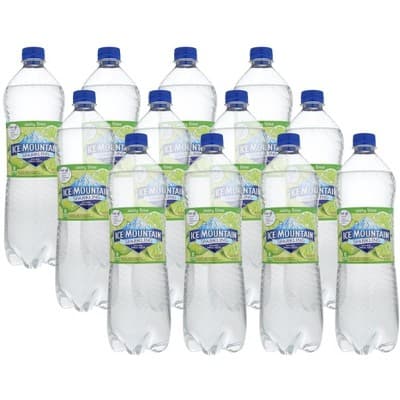Ice Mountain Zesty Lime Sparkling Spring Water
