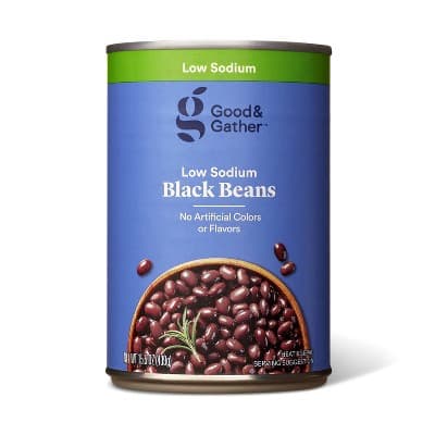 Low Sodium Black Beans  - Good &#38; Gather&#8482;