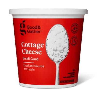 4% Milkfat Small Curd Cottage Cheese - Good &#38; Gather&#8482;