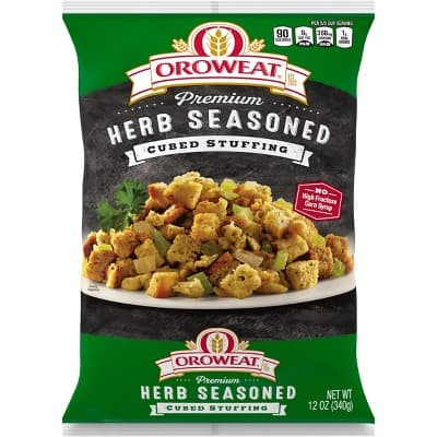 Oroweat Herb Seasoned Cubed Stuffing