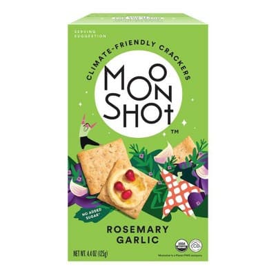 Moonshot Rosemary Garlic Climate-Friendly Crackers