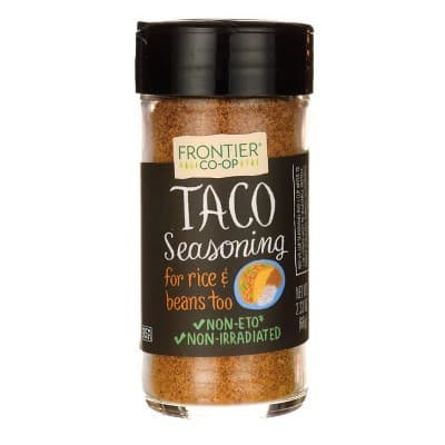 Frontier Co-Op Taco Seasoning Jar