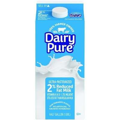 Dairypure 2% Reduced Fat Ultra Pasteurized Milk