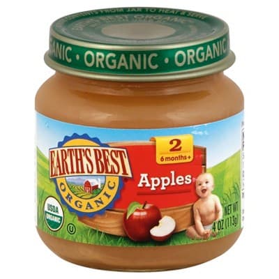Earth'S Best Stage 2 Organic Apples