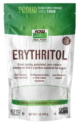 Now Foods Erythritol Natural Sweetener  - Granual