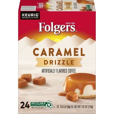 Folgers Caramel Drizzle Dark Roast Coffee