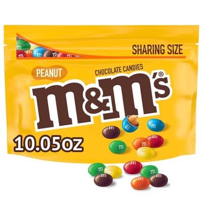 M&#38;M&#39;S Peanut Chocolate Candy - Sharing Size