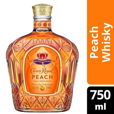 Crown Royal Peach Flavored Canadian Whisky