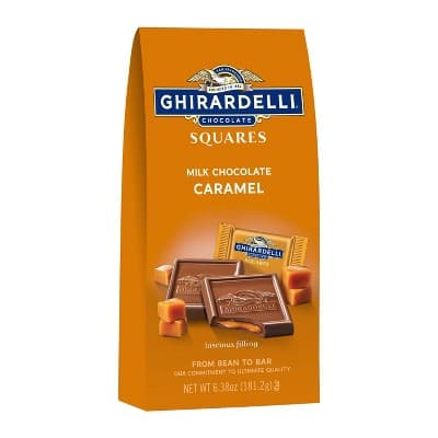 Ghirardelli Milk Chocolate Caramel Candy Squares