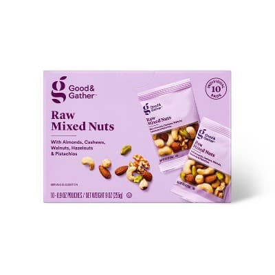Unsalted Raw Mixed Nuts  Good &#38; Gather&#8482;