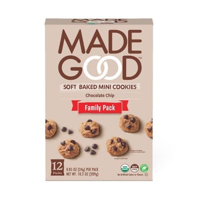 Made Good Family Pack Chocolate Chip Soft Baked Mini Cookies