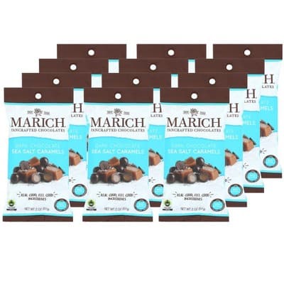 Marich Dark Chocolate Sea Salt Caramels