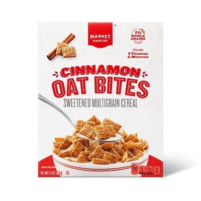 Cinnamon Oat Bits Breakfast Cereal - Market Pantry&#8482;