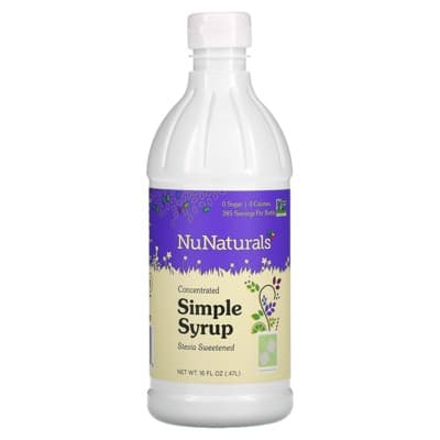 Nunaturals Concentrated Simple Syrup