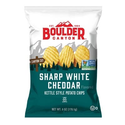 Boulder Canyon Sharp White Cheddar Chips