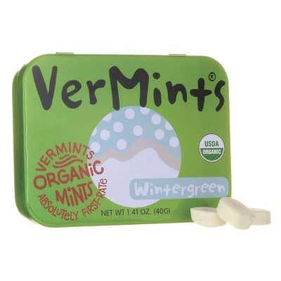 Vermints All Natural Breath Mints - Wintergreen