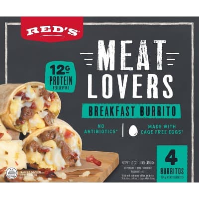 Red&#39;S  Meat Lovers Breakfast Burrito