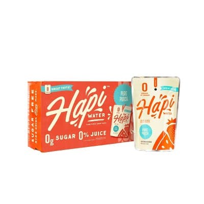 Hapi Water Pure Punch Fruit Flavored Water Beverage - Oz Pouches