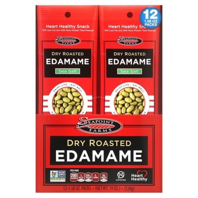 Seapoint Farms Dry Roasted Edamame, Sea Salt