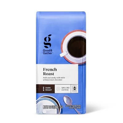 French Dark Roast Ground Coffee - Good &#38; Gather&#8482;
