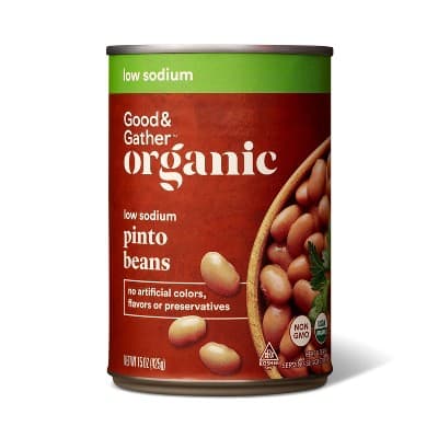 Organic Low Sodium Pinto Beans - Good &#38; Gather&#8482;