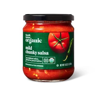 Organic Mild Thick &#38; Chunky Salsa - Good &#38; Gather&#8482;