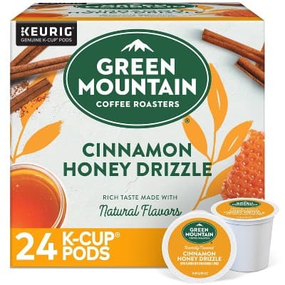 Green Mountain Cinnamon Honey Drizzle Light Roast Coffee Pods