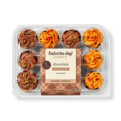 Harvest Chocolate Mini Cupcakes  Favorite Day&#8482;