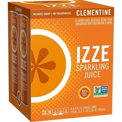 Izze Sparkling Clementine Beverage
