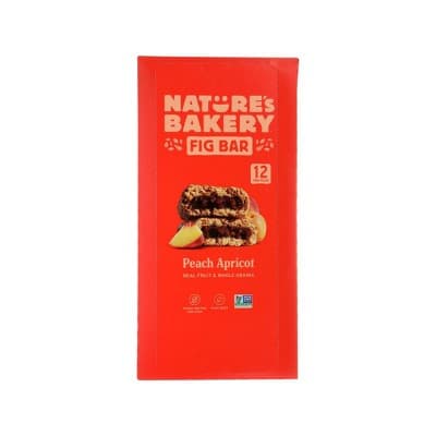 Nature'S Bakery Stone Ground Whole Wheat Peach Apricot Fig Bars - 12 Bars