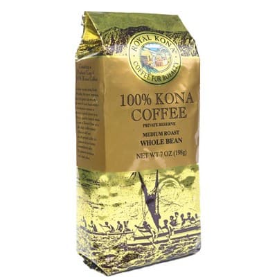 Royal Kona 100% Kona Medium Roast Whole Bean Coffee