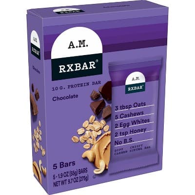 Rxbar A.M. Chocolate Protein Bars