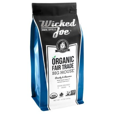 Wicked Joe Coffee Co. Big House Medium Dark Roast Ground Coffee