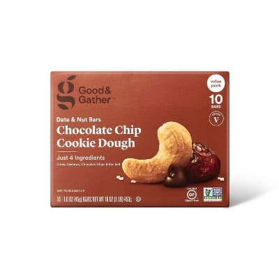 Date And Nut Bars Chocolate Chip Cookie Dough  Good &#38; Gather&#8482;