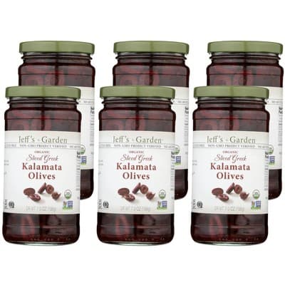 Jeff'S Garden Organic Sliced Greek Kalamata Olives