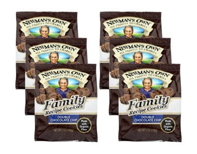 Newman'S Own Organics Double Chocolate Chip Cookies